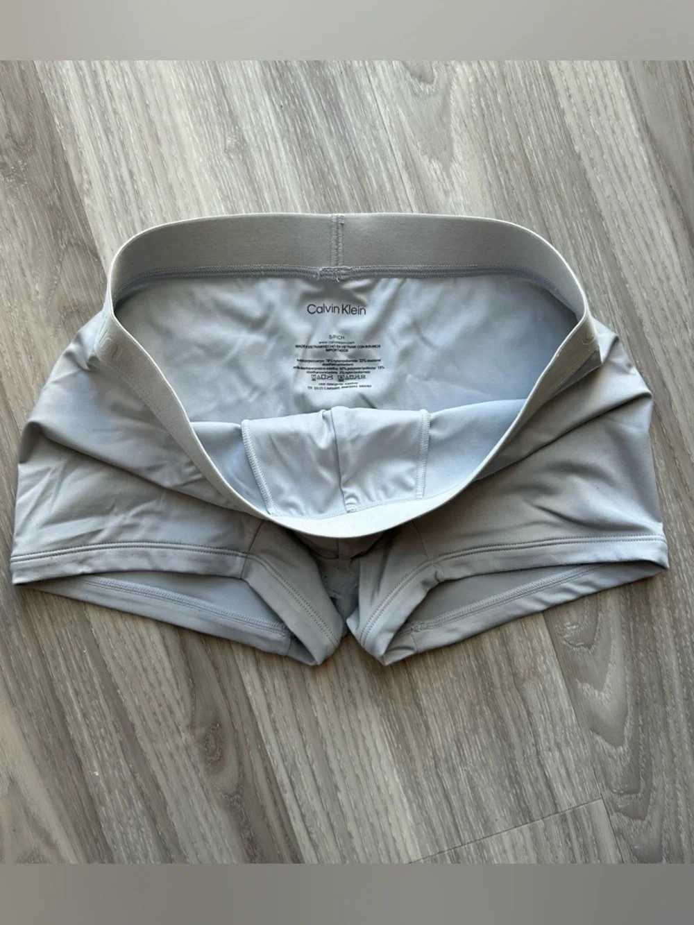 Calvin Klein | CK Black Low Rise Trunk in Frost White (Small)